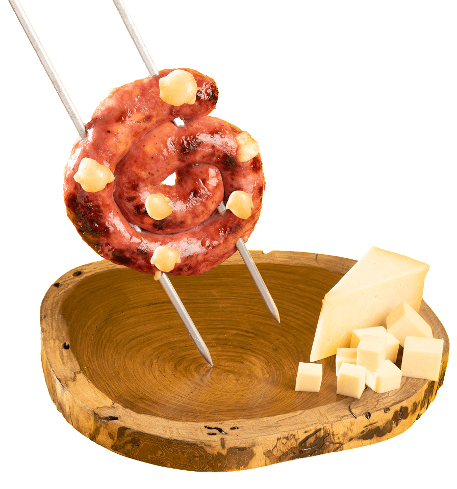 Linguiça com Queijo